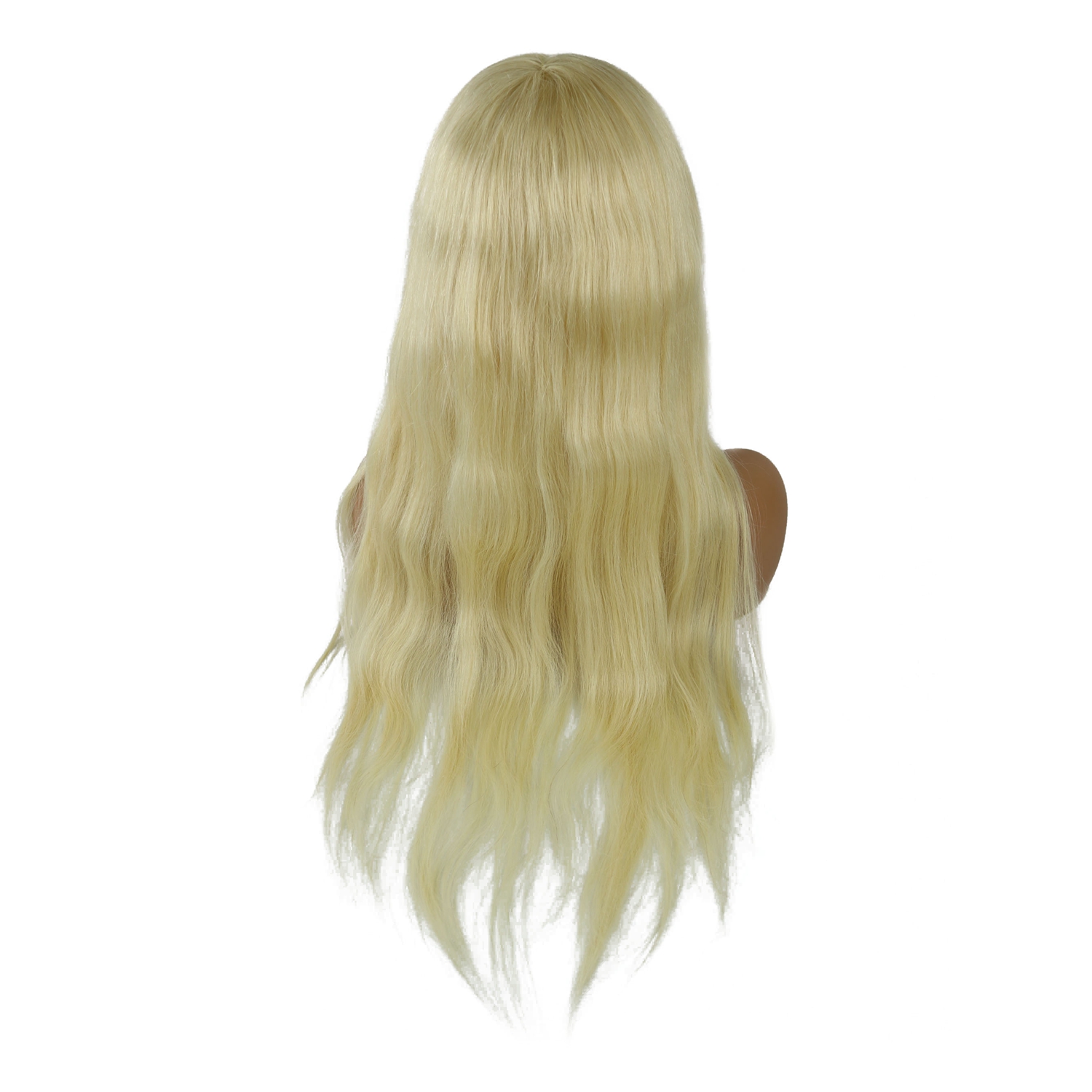 Capless Human Hair Straight 24 Inches 120% Wigs
