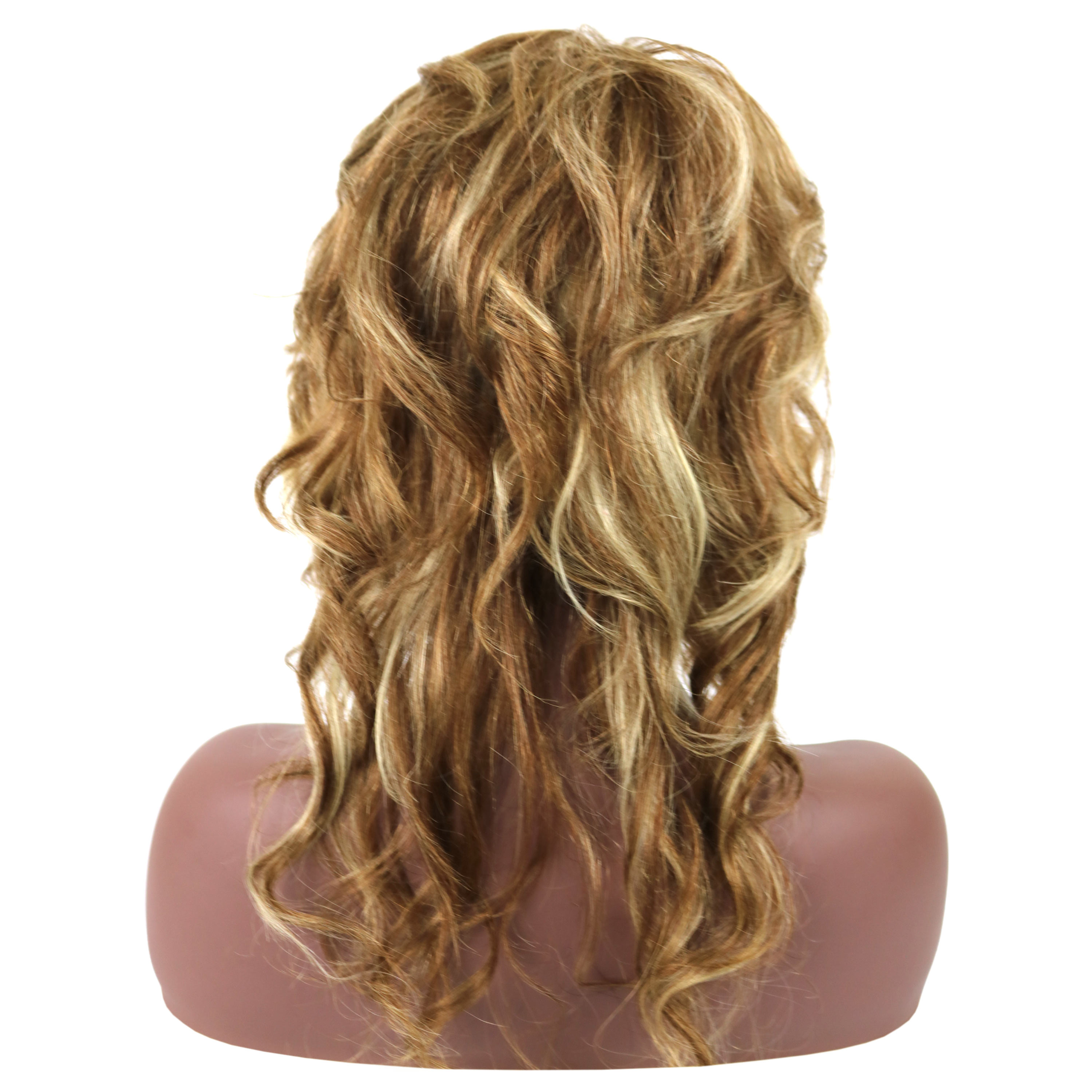 Human Hair Wavy Capless 16 Inches 120% Wigs