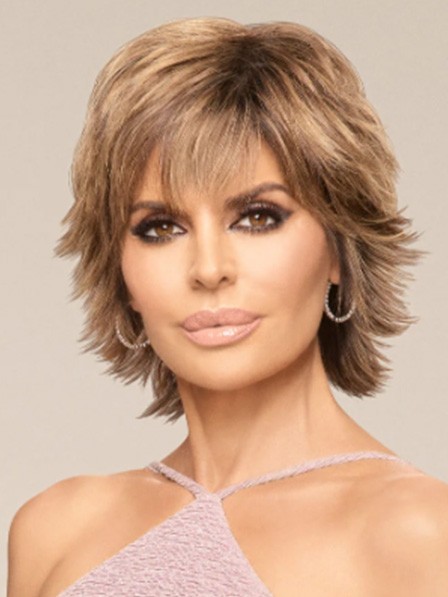 Layered Lace Front Synthetic Wigs | Lisa Rinna Wigs