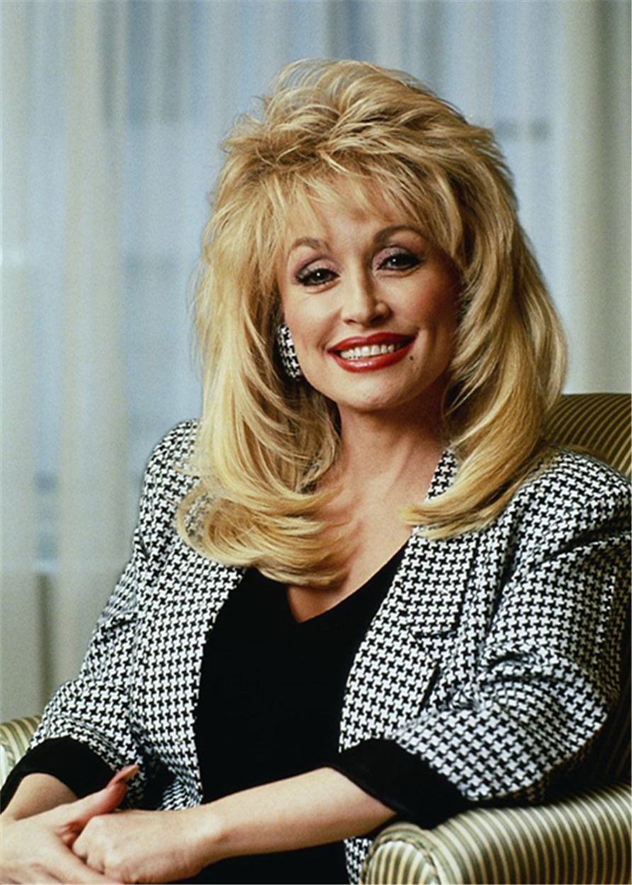 Dolly Parton Dolly Parton Hairstyle Synthetic Hair Lace Front Cap Wig