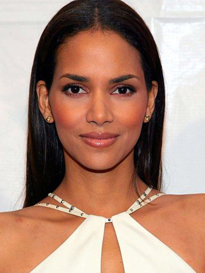 Straight Lace Front Synthetic Wigs 20 Inches Halle Berry Wigs