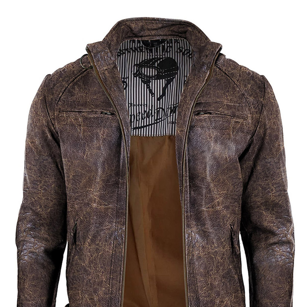 Stand Collar Casual Men's Jacket