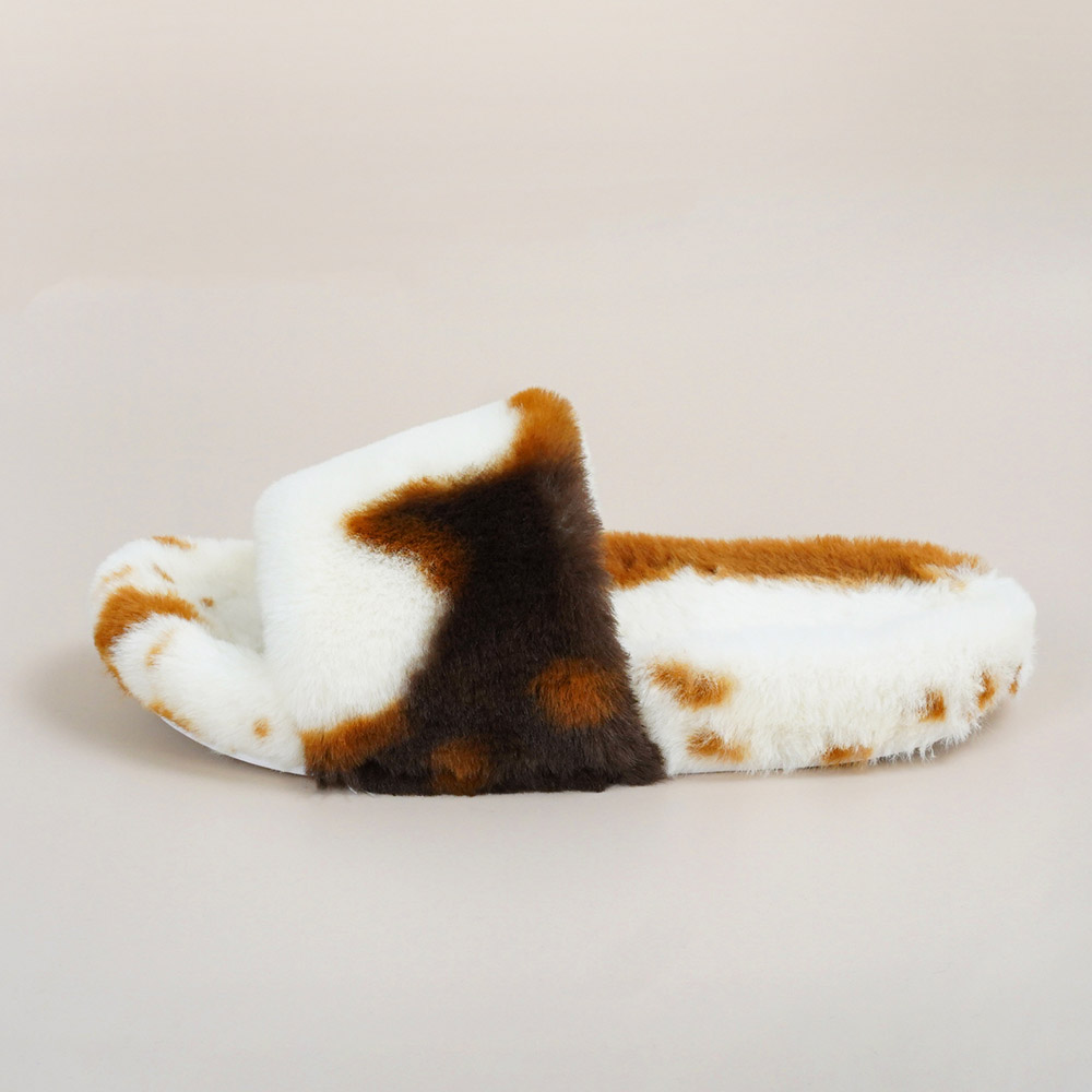 Slip-On Flip Flop Flat With Winter Slippers