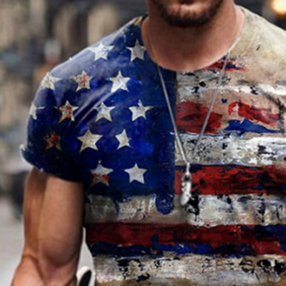 Patriotic T-Shirt American Flag T-Shirt