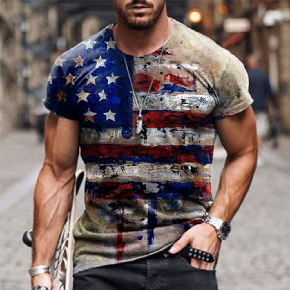Patriotic T-Shirt American Flag T-Shirt