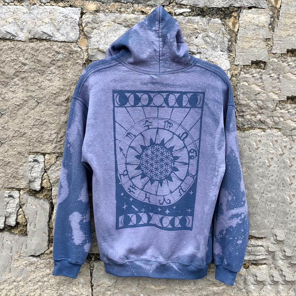 Geometric Pullover Thick Patchwork Casual Men's Hoodies