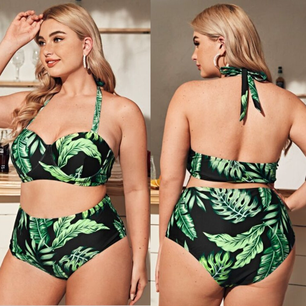 Plant Sexy Tankini Set Women's Swimwear