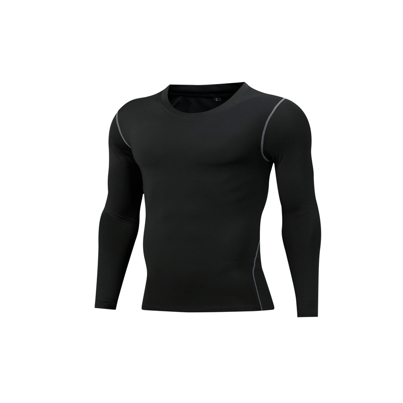 Anti-Sweat Solid Polyester Pullover T-Shirt Tops