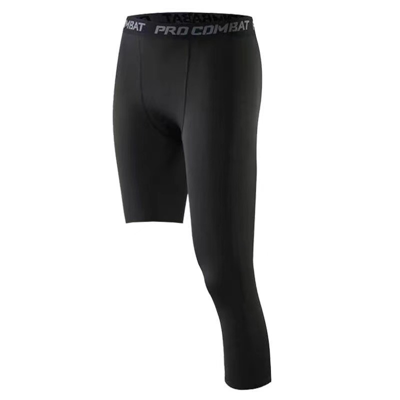 Solid Breathable Polyester Spring Mid-Calf Pants