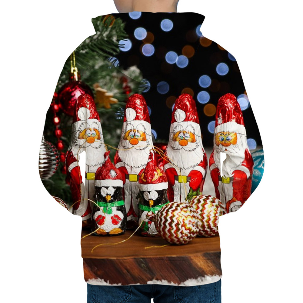 Merry Christmas Hoodies | Print Pullover Cartoon Pullover Men's Hoodies