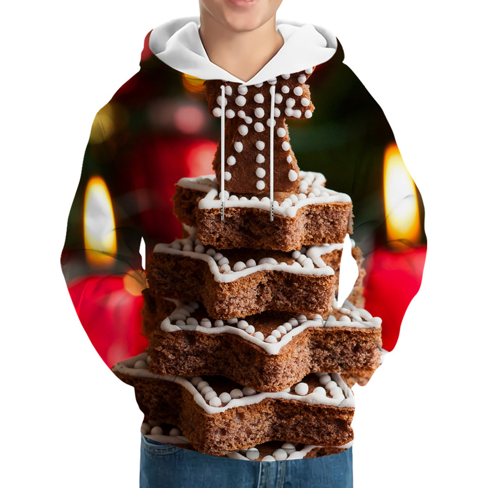 Merry Christmas Hoodies | Print Pullover Pullover Men's Hoodies