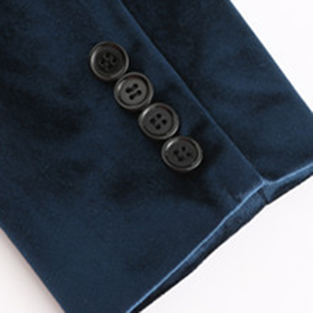 Long Sleeve One Button Plain Regular Women's Casual Blazer