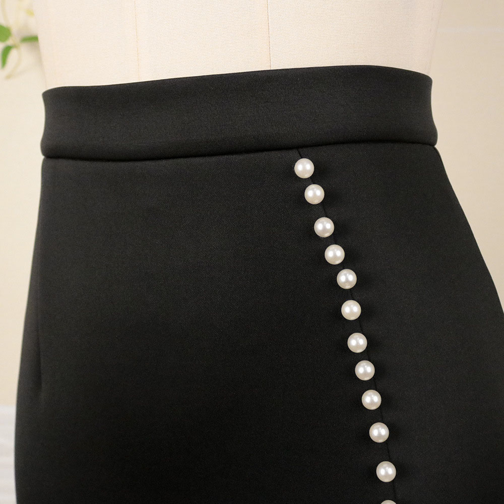 Ankle-Length Plain Zipper Mermaid Fashion Women's Skirt