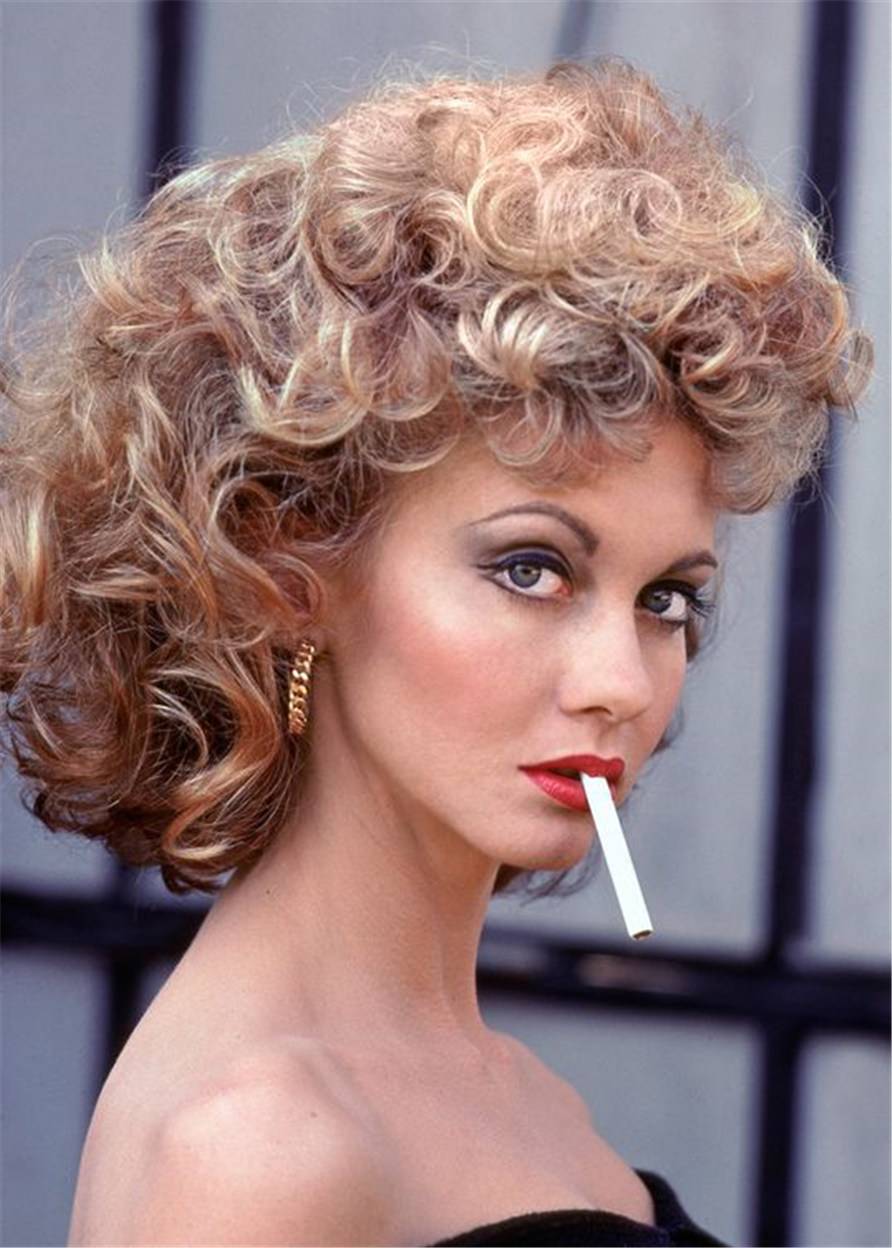 Susan Sarandon Hair Type Curly Synthetic Hair Women Wig