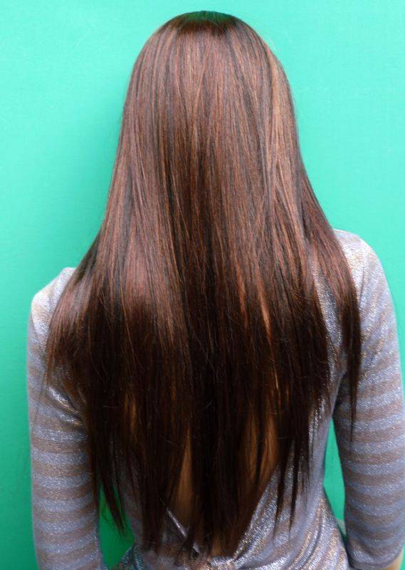 Fascinating Long Silky Straight Heat Resistant Synthetic Wig 24 Inches