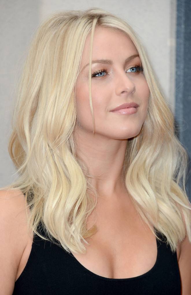 Elegant Polished Julianne Hough Medium Wavy Lace Wig 100% Real Human Hair 16 Inches