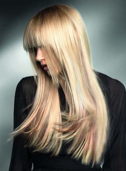 Long Silky Straight Blonde Wigs 20 Inches 100% Human Hair
