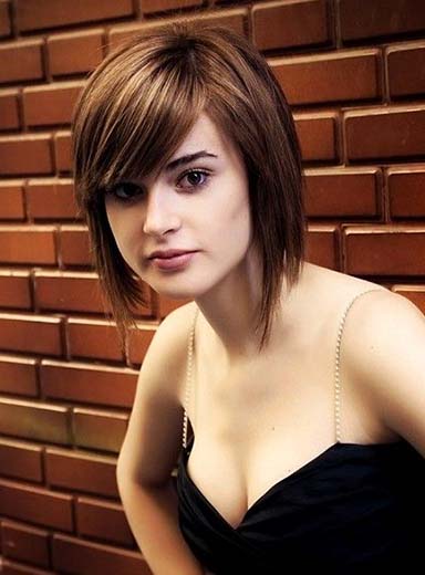 New Arrival Short Straight Lace Front Synthetic Wig 10 Inches
