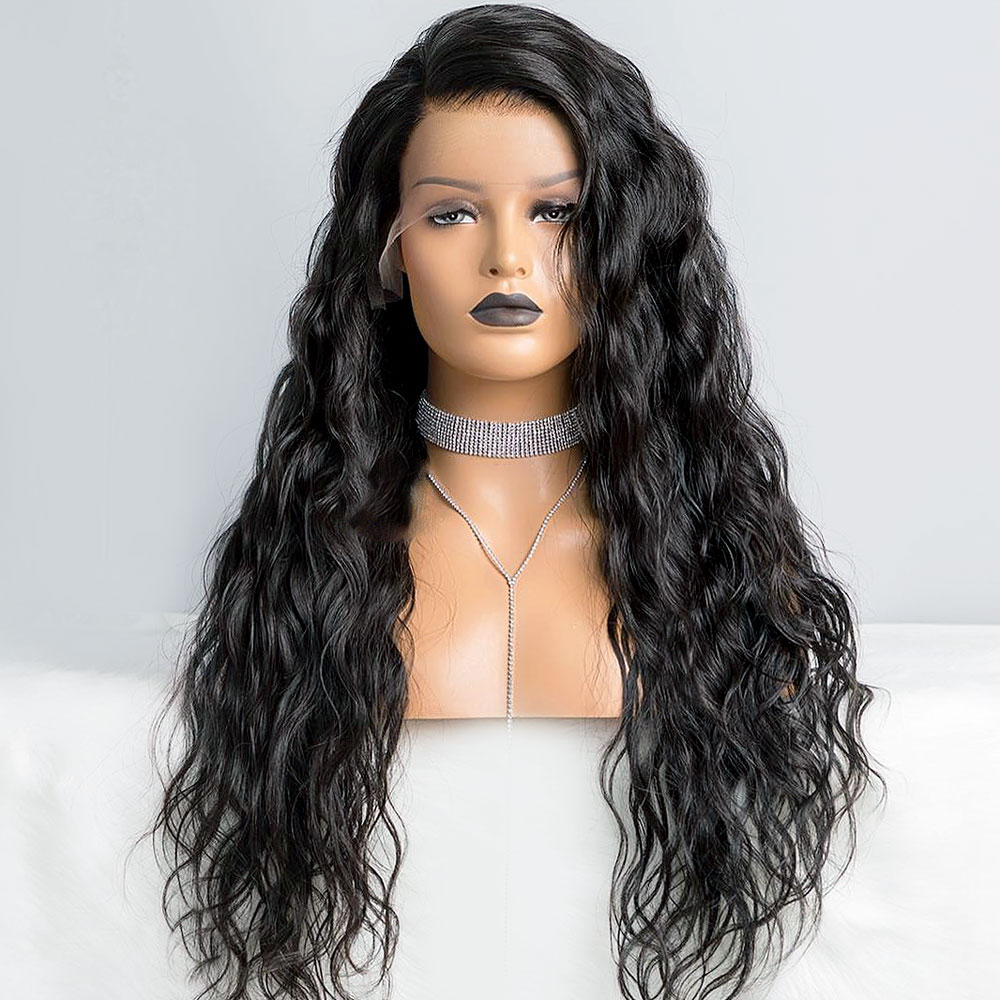 Lace Front Cap Women Synthetic Hair Big Curly 150% 24 Inches Wigs
