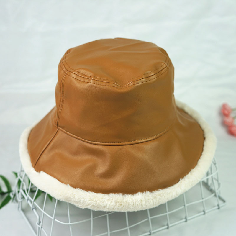 Casual Style Dome Crown Plain Pattern Buket Hats