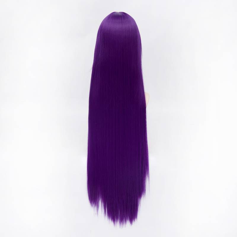 Cosplay Shirakiin Riricho Long Straight Purple Wig