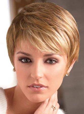 Chic Short Straight Capless Human Hair Wig 6 Inches