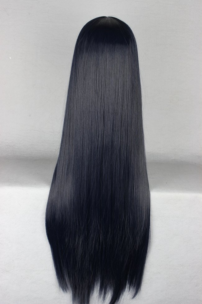 New Arrival Long Straight Navy Coaplay Wig 30 Inches