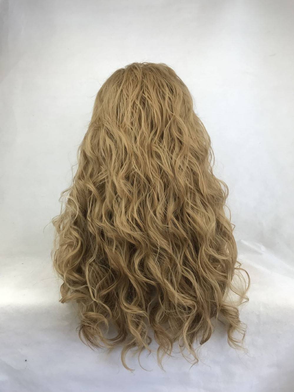 Long Curly Side Part Synthetic Hair Lace Front Wig 28 Inches