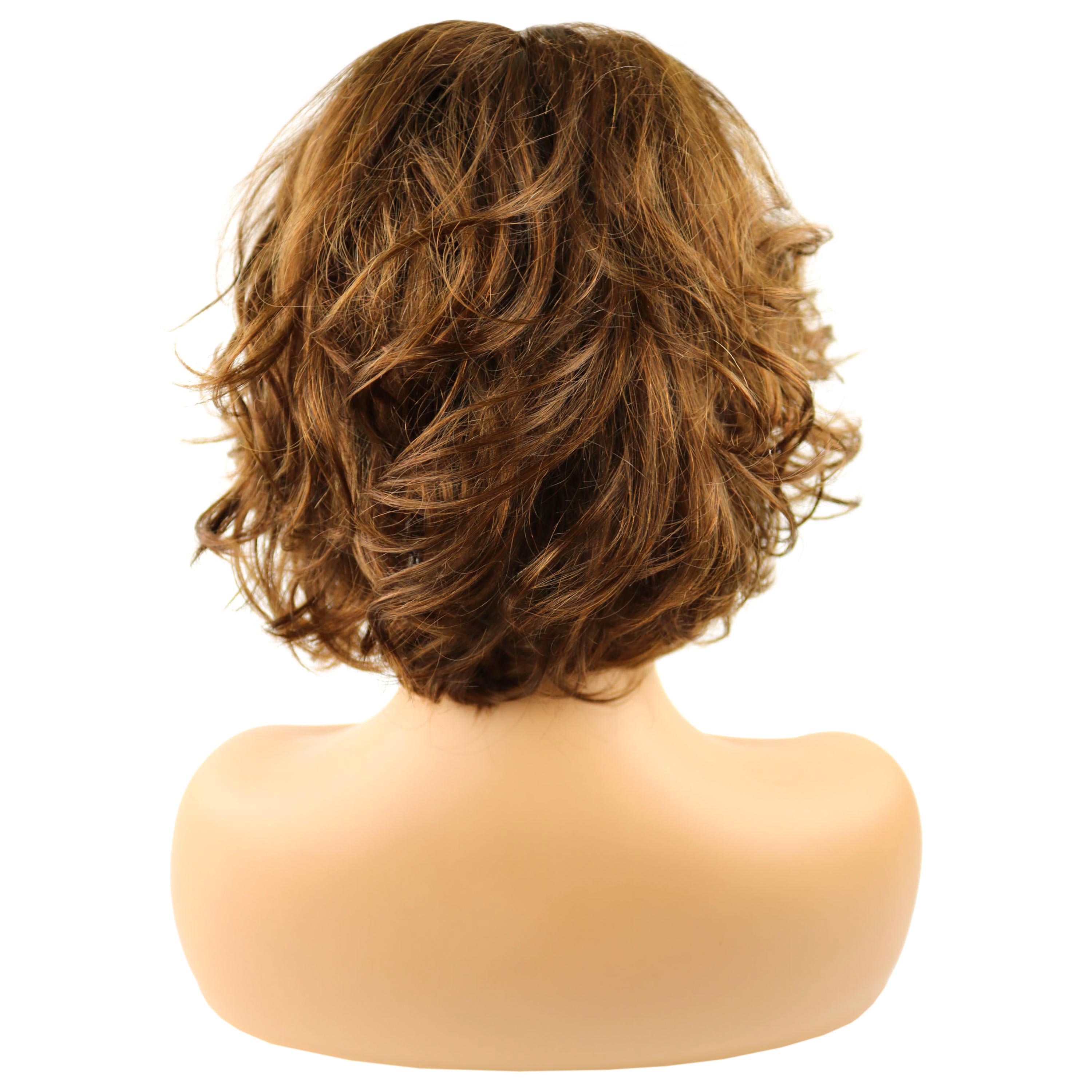 Alfre Woodard Short Wave Hairstyle Fluffy Natural Smooth Full Lace Wig 100% Real Human Hair 12 Inches