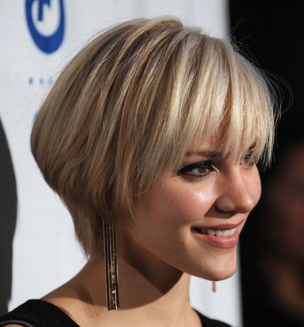 Custom Charming Celebrity Hairstyle Short Straight Bob 8 Inches 100% Human Hair Wig