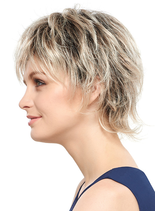 COSCOSS® Glamorous Short Wavy Capless Synthetic Wig 6 Inches