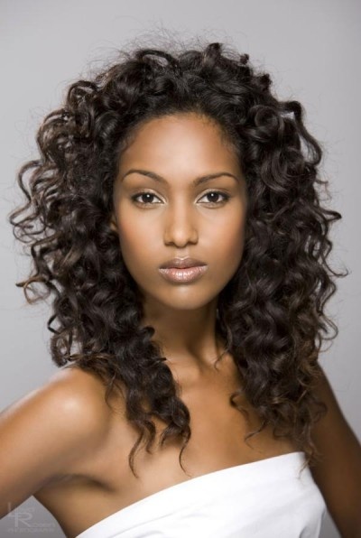 Smart Beautiful Smooth Long Curly 100% Real Human Hair 18 Inches