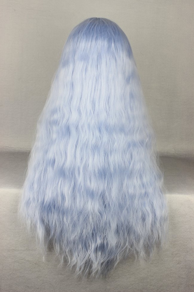 Japanese Lolita Style Ice Blue Cosplay Wigs 28 Inches