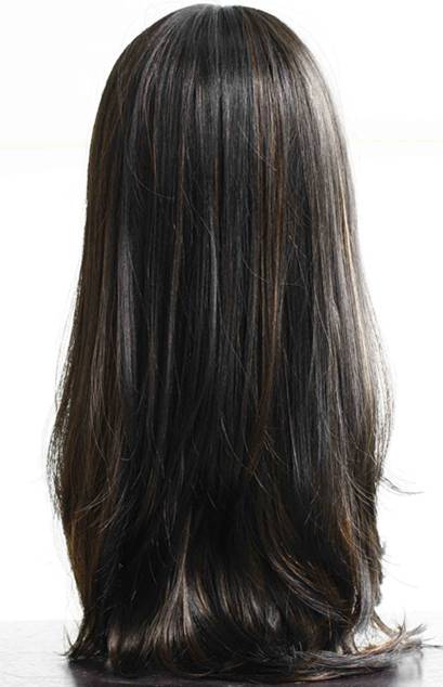 Hot Sale Top Quality Elegant Long Straight Brown Wig 24 Inches