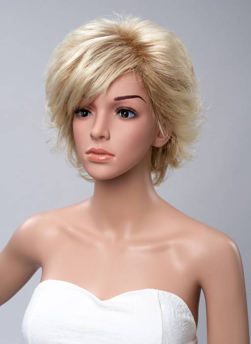 Layered Short Wavy Capless Synthetic Wigs 10 Inches