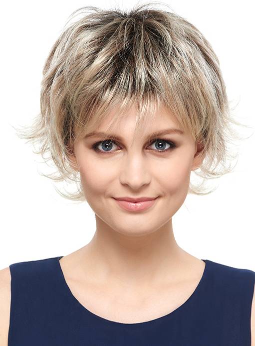 COSCOSS® Glamorous Short Wavy Capless Synthetic Wig 6 Inches