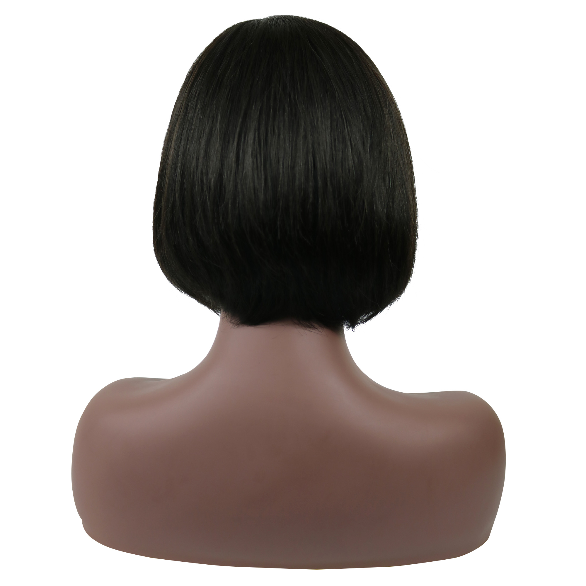 Bob Hairstyle Straight Human Hair Lace Front Wigs For Black women