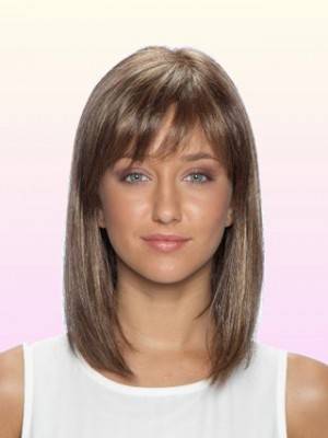 The Oriental Bob Style Medium Medium Brown Wig