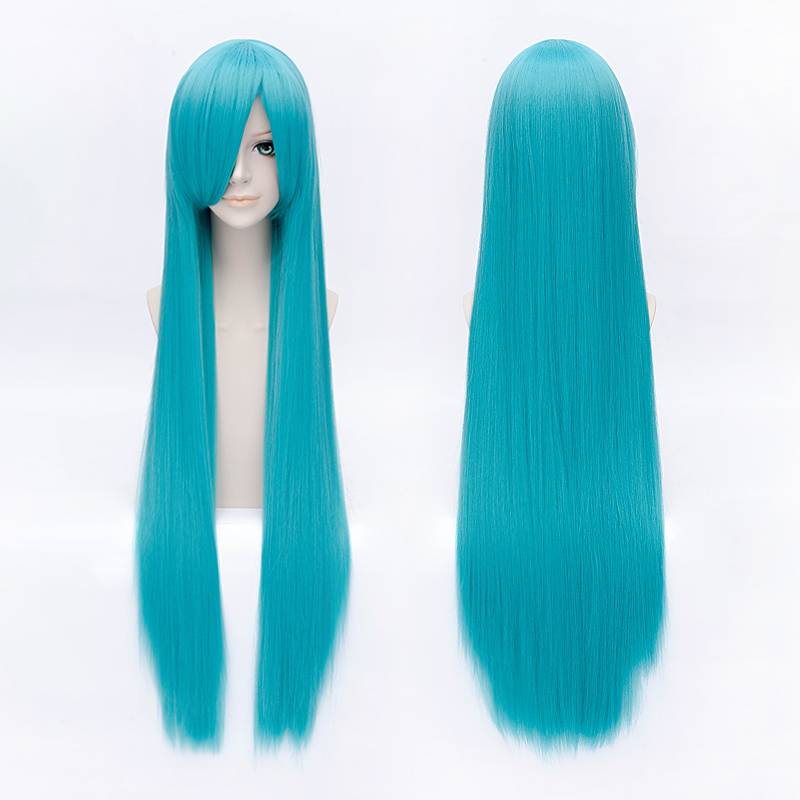 Hatsune Miku Long Blue 40 Inches Wig