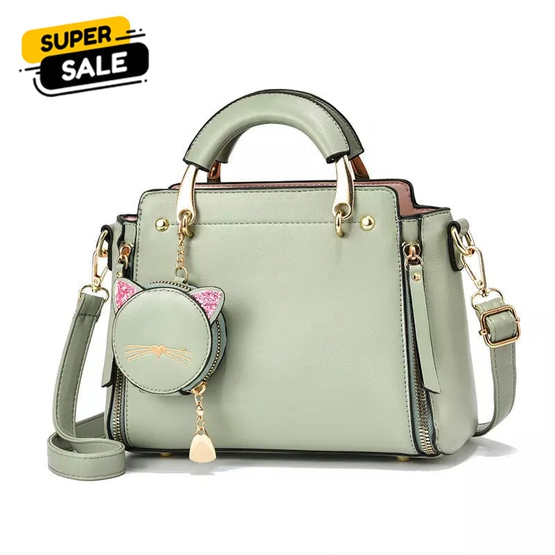 Imported Women's Shoulder Handbag | Faux Leather