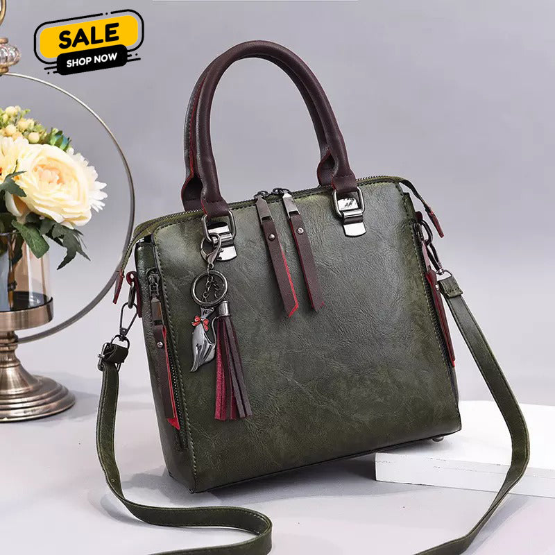 Women's Imported Shoulder Handbag | Faux Leather