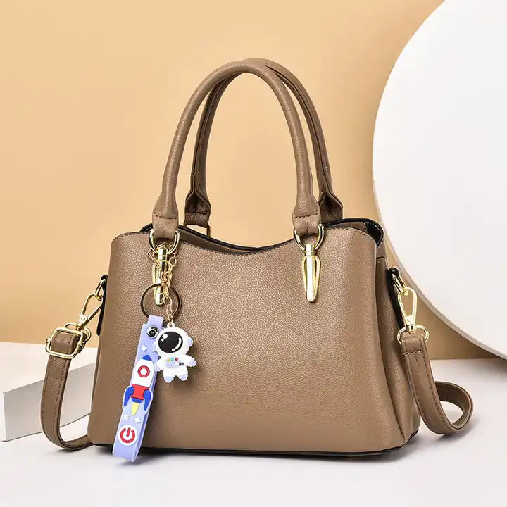 Women's Trendy Shoulder Handbag | PU Leather