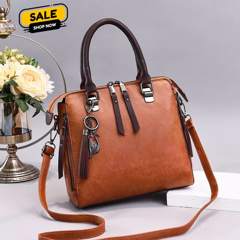 Women's Imported Shoulder Handbag | Faux Leather