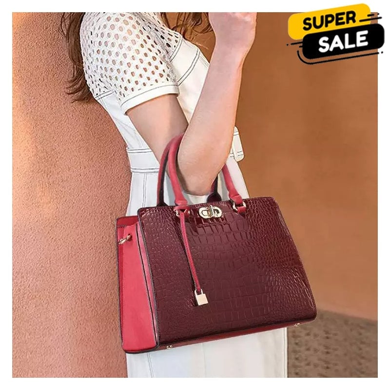 Imported Women's Shoulder Handbag | Faux Leather