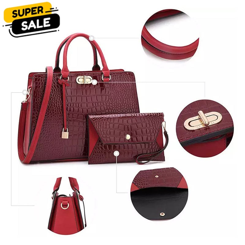 Imported Women's Shoulder Handbag | Faux Leather