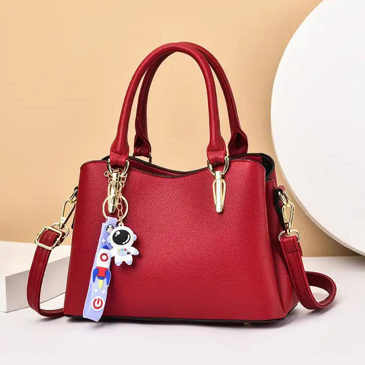 Women's Trendy Shoulder Handbag | PU Leather