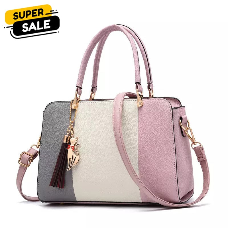 Imported Women's Shoulder Handbag | Faux Leather