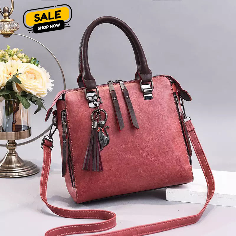 Women's Imported Shoulder Handbag | Faux Leather