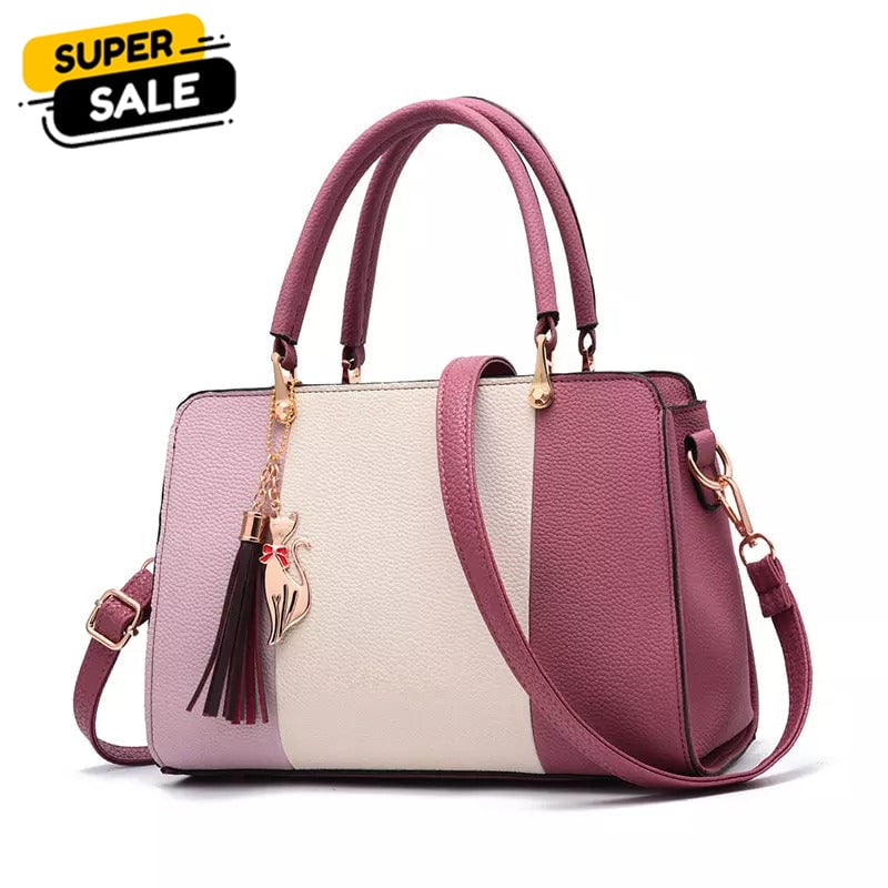 Imported Women's Shoulder Handbag | Faux Leather