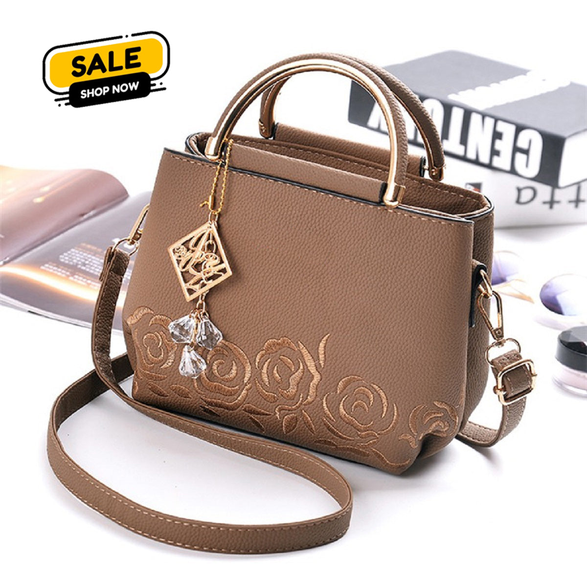 Luxury & Unique Women's Shoulder Handbag | PU Leather